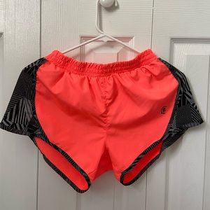 Pink athletic/running shorts